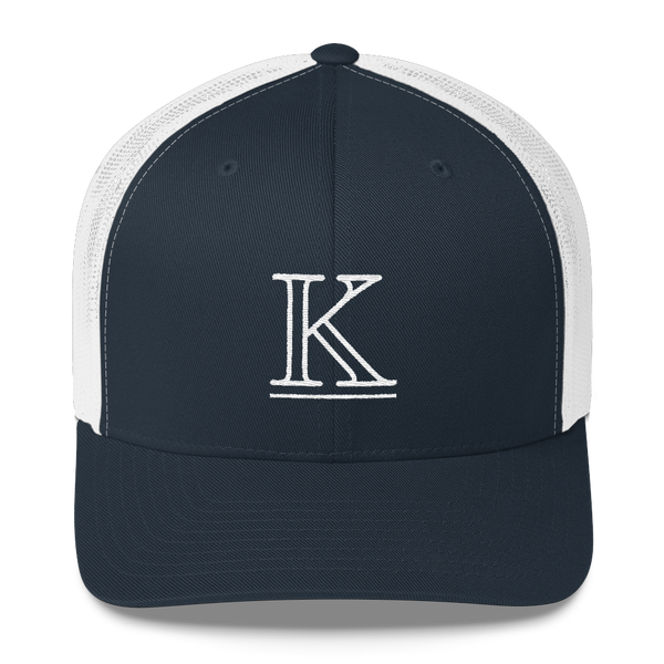 Premium K trucker snapback (unisex)